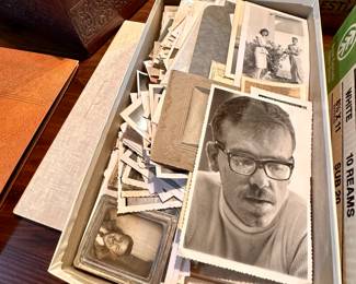 Cool black and white photos.