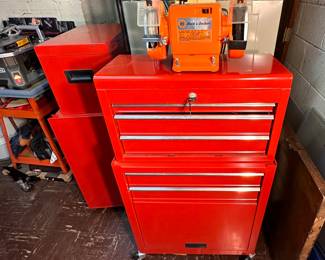 2 Craftsman STYLE tool chests. (The other 2 are Craftsman.)