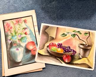 Original watercolors.