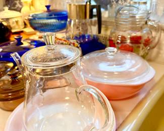 Rare 1920's Pyrex tricolor!