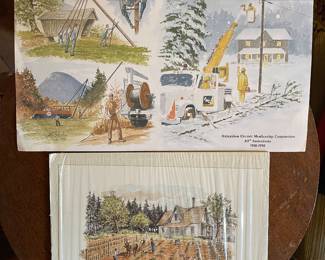 Habersham Electric Membership Corporation 60th Anniversary 1938-1998 and 'Kitchen Garden' John Kollock 1999