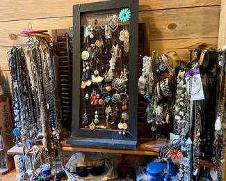 So much jewelry... We will be selling it in bag lots.