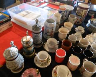 steins and mugs