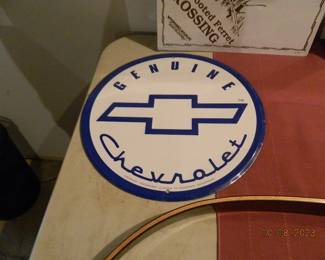Chevrolet sign