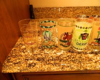 Kentucky derby glasses