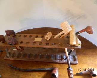 smoking pipes with holder