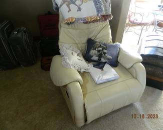 leather recliner