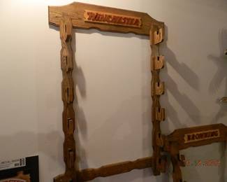 Winchester gun rack