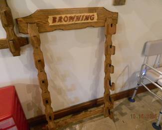 Browning gun rack
