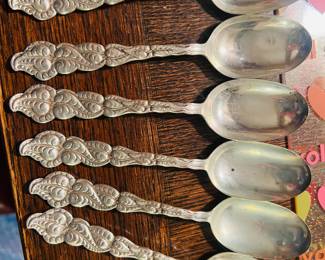 Tiffany Sterling Silver Spoon Set