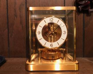 Clock made by jaeger le coultre 