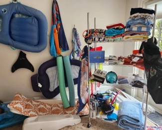 Pool Accessories, Floats, Towels and etc.
