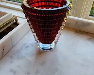 Baccarat Vase Glass France