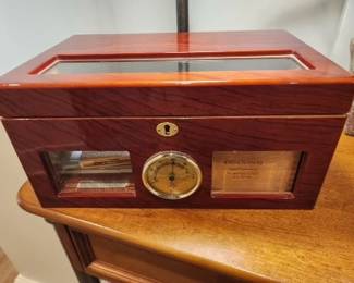 Cigar Humidor Cigar Box with Hygrometer