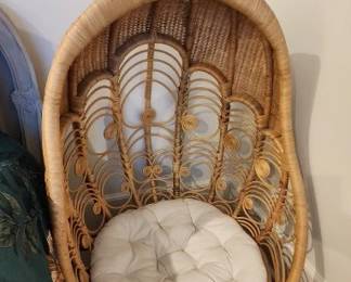 Anthropology Peacock Indoor/Outdoor Chair