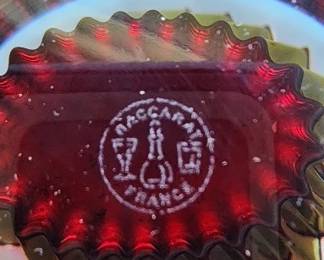 Baccarat Vase Glass France