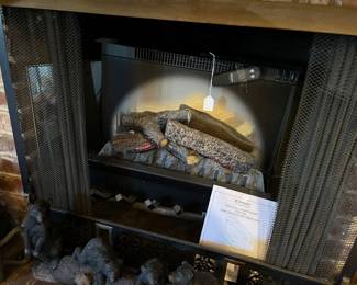 Dimplex electric fireplace with remote - $175