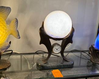 46/47/48	$44 / $70	#46/47/48 $44 ea.Fish lamps (2) Dolphin clock $70	
