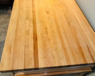 #50 - $399 Kitchen wood island 44x26x36