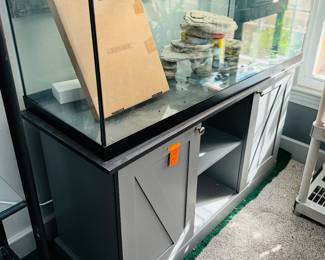 #6 - $175 Grey cabinet 50x19x27	

