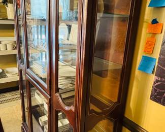 1 - $250 Curio Cabinet 50Wx12Dx63L
