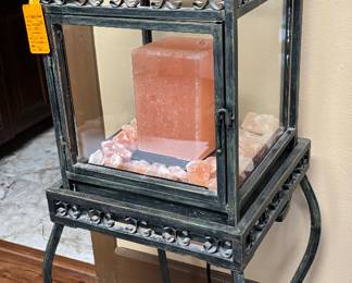 #14- $60 Bird cage with candle 13wx12Dx49H	