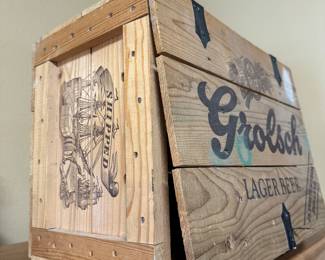 22 - $60 Beer crate Lager 18x13x10	
