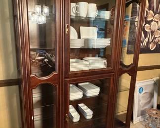 1 - $250 Curio Cabinet 50Wx12Dx63L
