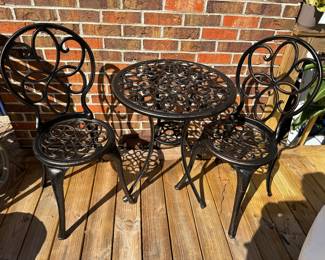 #71 $90 Bistrot set 3 pieces black	