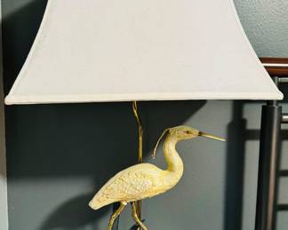#59 - $48 - Egret Lamp 	
