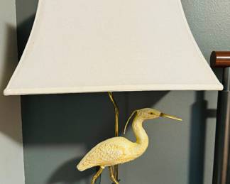 #59 - $48 - Egret Lamp 	
