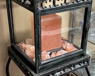 #14- $60 Bird cage with candle 13wx12Dx49H	