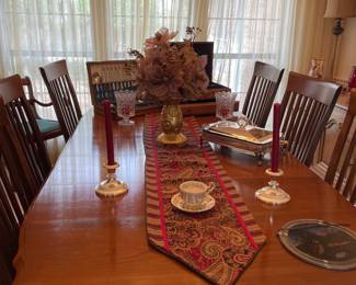 Dining table 6 chairs