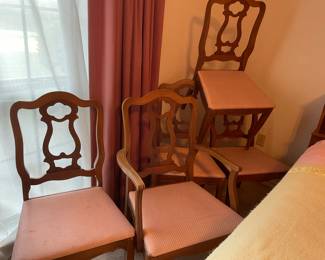 MCM matching dining chairs