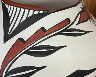 Native American Pottery Acoma Handmade and Hand painted 
