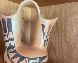 Vintage Native American Hopi Pueblo Wedding Vessel 