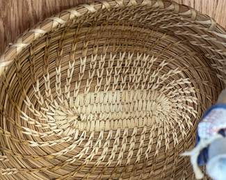 Native American Hand Woven Baskets