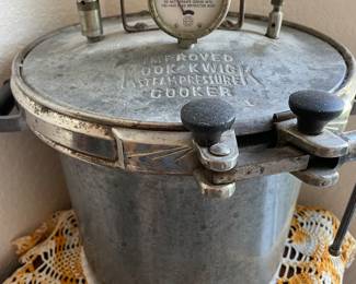 Antique Pressure Canner Cooker