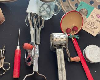 Vintage baking utensils 