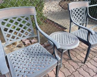 Cast Aluminum Outdoor Patio set 