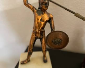 Bronze Leonidas Spartan Gladiator Statue