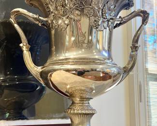 SOLD - Vintage silver champagne bucket (2 available)