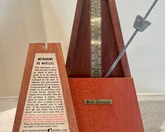 SOLD. Seth Thomas metronome. Works. 