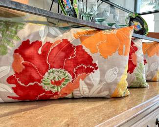 32 each (4 available); 24 x 14; Pottery Barn indoor/outdoor pillow