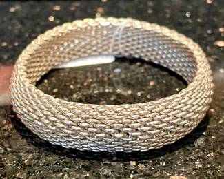 SOLD; Tiffany & Co link bracelet; retails at $625