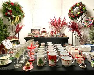 Shop in person for . spectacular holiday decor.