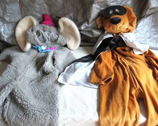 Scooby doo and Dumbo costumes