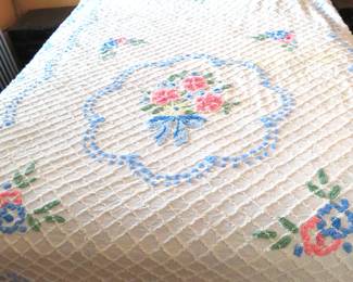 Chenille blanket