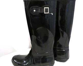 Women's tall rain riding boots