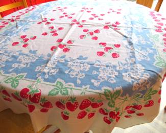 Cherries tablecloth